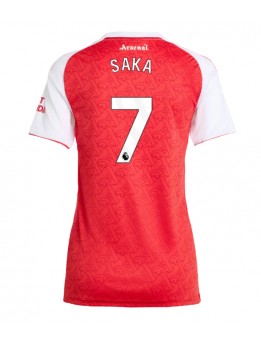 Arsenal Bukayo Saka #7 Replika Hemmakläder Dam 2025-26 Kortärmad